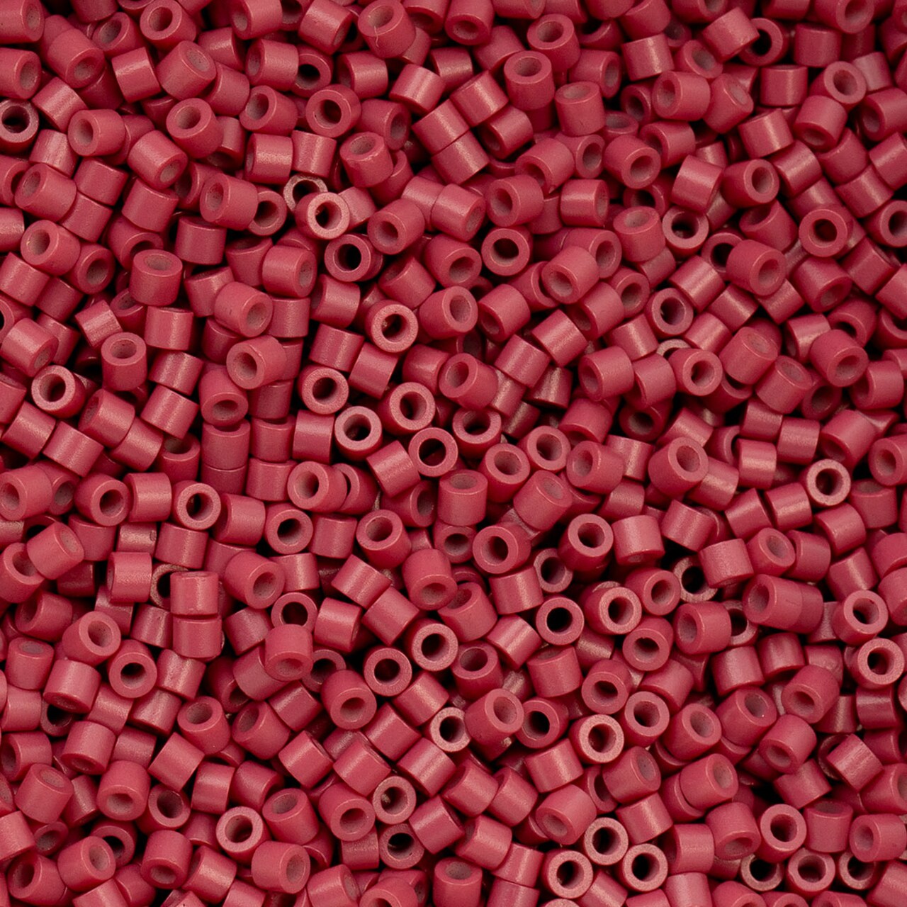John Bead Opaque Finish Cylin Beads 11/0 Glass Cylindrical Seed Beads, 25g